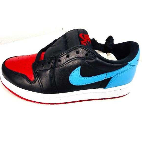 Nike AIR JORDAN 1 Retro Black/Red Women's Size 5 NEW OG Box Red Soles - Picture 6 of 9